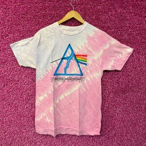 Pink Floyd The Dark Side of the Moon Album Rock Tie Dye M